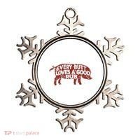 Every Butt Loves A Good Rub Meat Smoking Bbq Ornament thumb 0