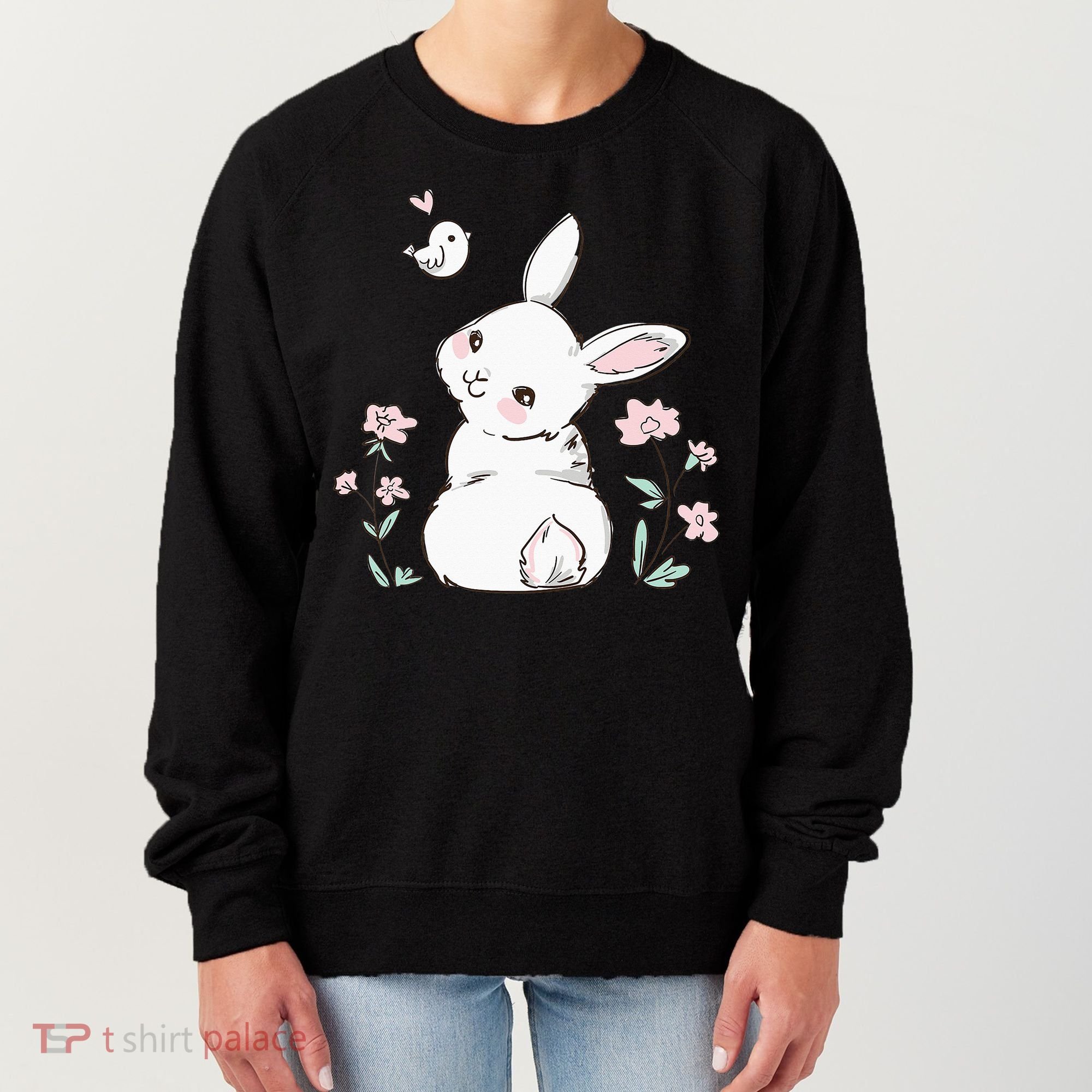 Easter Bunny  Ladies Easter Easter Gift Women's Sweatshirt