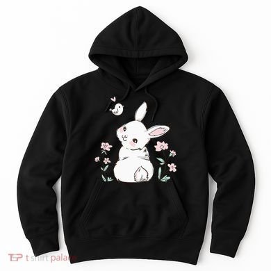 Easter Bunny  Ladies Easter Easter Gift Hoodie