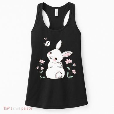 Easter Bunny  Ladies Easter Easter Gift Women's Tank Top