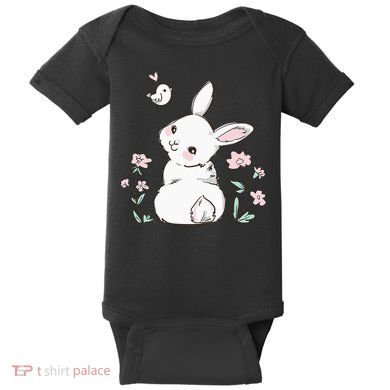 Easter Bunny  Ladies Easter Easter Gift Baby Bodysuit