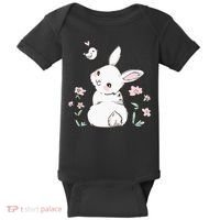Easter Bunny  Ladies Easter Easter Gift Baby Bodysuit thumb 0