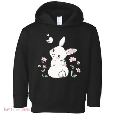 Easter Bunny  Ladies Easter Easter Gift Toddler Hoodie