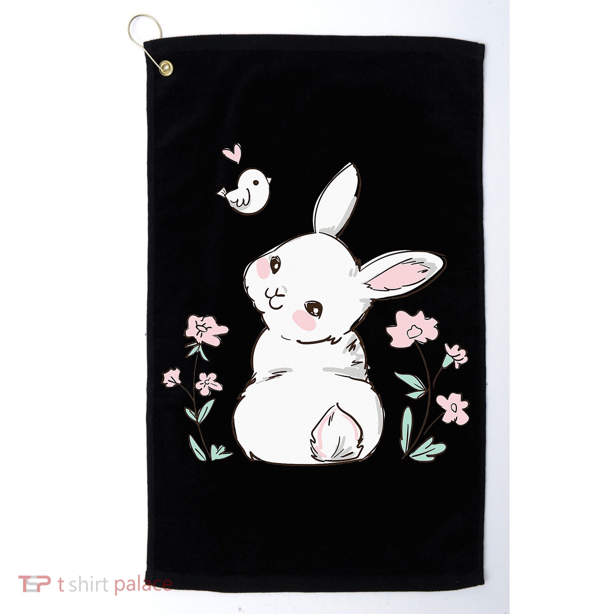 Easter Bunny  Ladies Easter Easter Gift Golf Towel