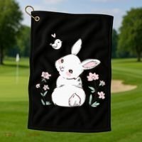 Easter Bunny  Ladies Easter Easter Gift Golf Towel thumb 1