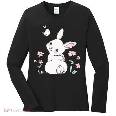 Easter Bunny  Ladies Easter Easter Gift Women's Long Sleeve Shirt