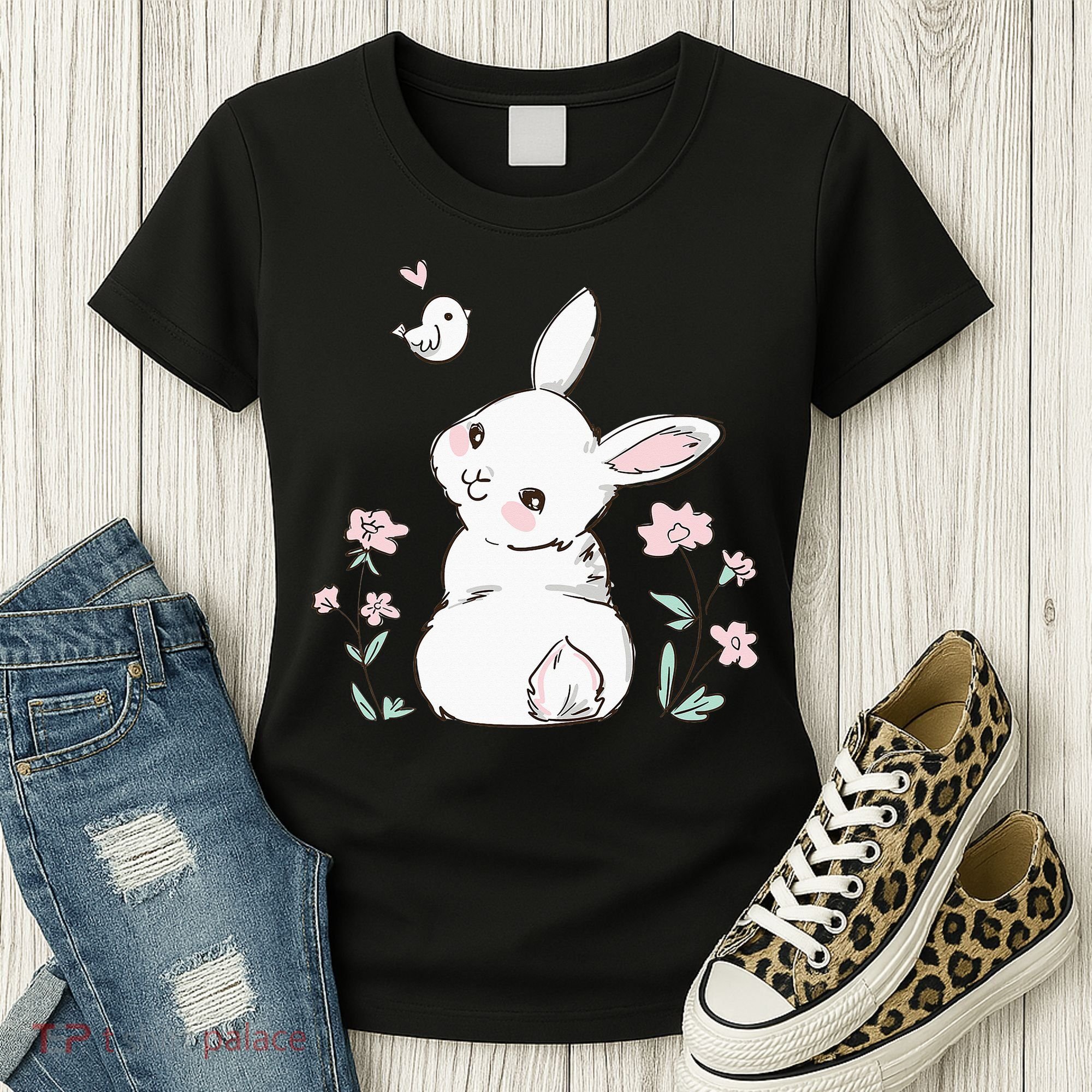 Easter Bunny  Ladies Easter Easter Gift Women's T-Shirt