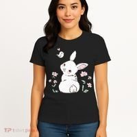 Easter Bunny  Ladies Easter Easter Gift Women's T-Shirt thumb 4