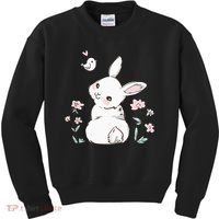 Easter Bunny  Ladies Easter Easter Gift Kids Sweatshirt thumb 0