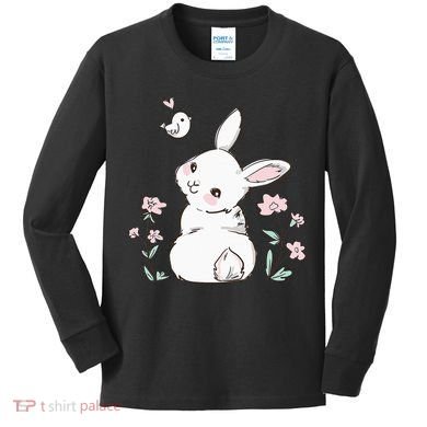 Easter Bunny  Ladies Easter Easter Gift Kids Long Sleeve Shirt