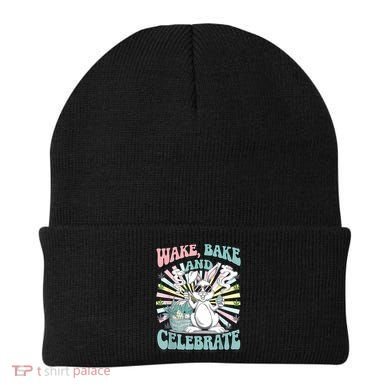 Easter Bunny Marijuana Cannabis Stoned 420 Weed Happy 420 Beanie
