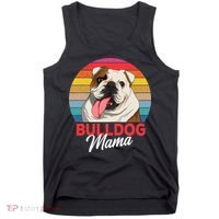 English Bulldog Mama Mom Womens Tank Top thumb 0