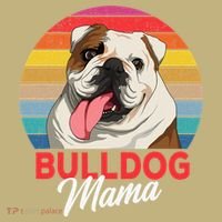 English Bulldog Mama Mom Womens T-Shirt thumb 7