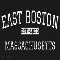 East Boston Massachusetts MA Vintage T-Shirt thumb 7