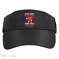 Every Beat Matters Heart Disease Awareness Adult Drive Performance Visor thumb 0