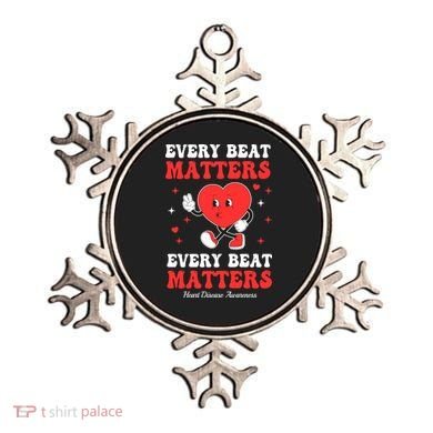 Every Beat Matters Heart Disease Awareness Ornament