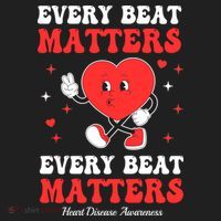 Every Beat Matters Heart Disease Awareness Hat thumb 2