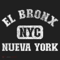 El Bronx Nueva York Nyc Gym Style Distressed Great Gift Beanie thumb 2