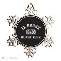 El Bronx Nueva York Nyc Gym Style Distressed Great Gift Ornament thumb 0