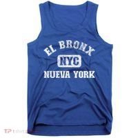 El Bronx Nueva York Nyc Gym Style Distressed Great Gift Tank Top thumb 0