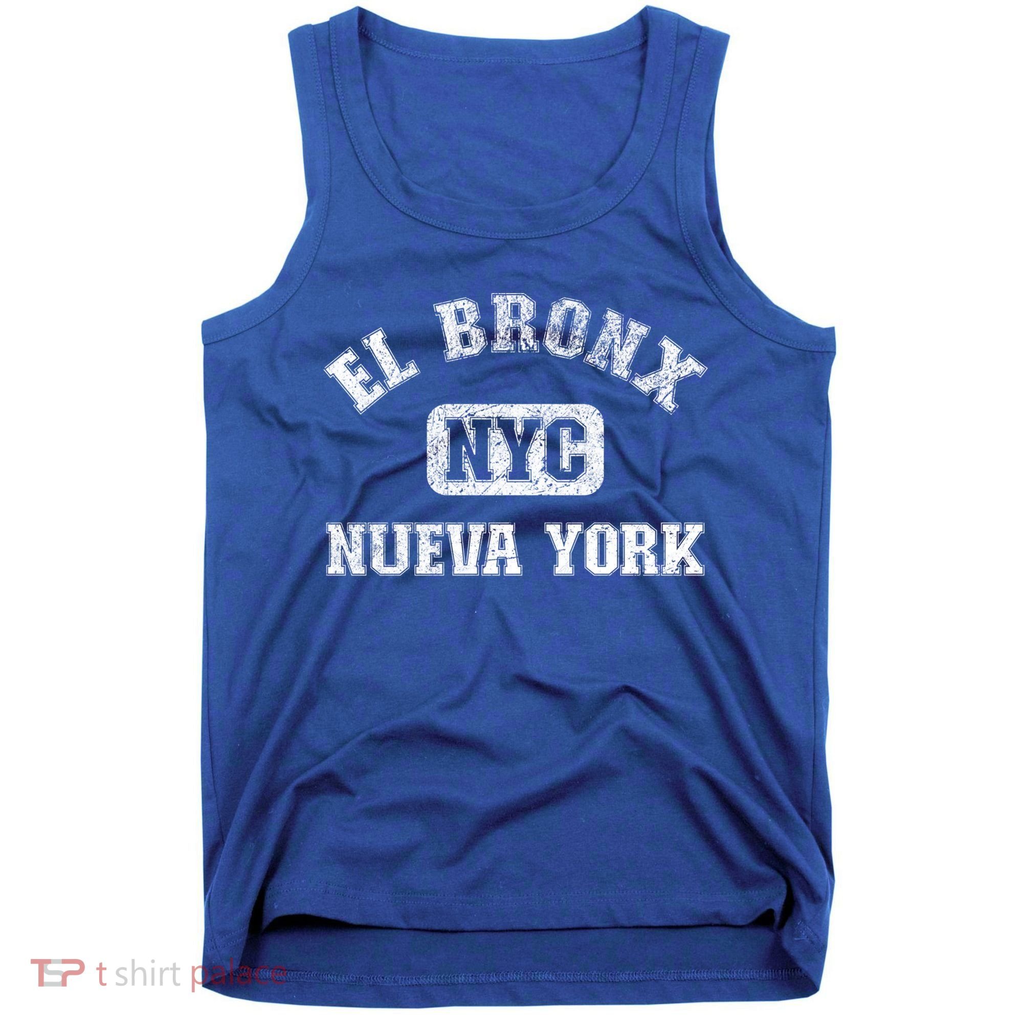 El Bronx Nueva York Nyc Gym Style Distressed Great Gift Tank Top