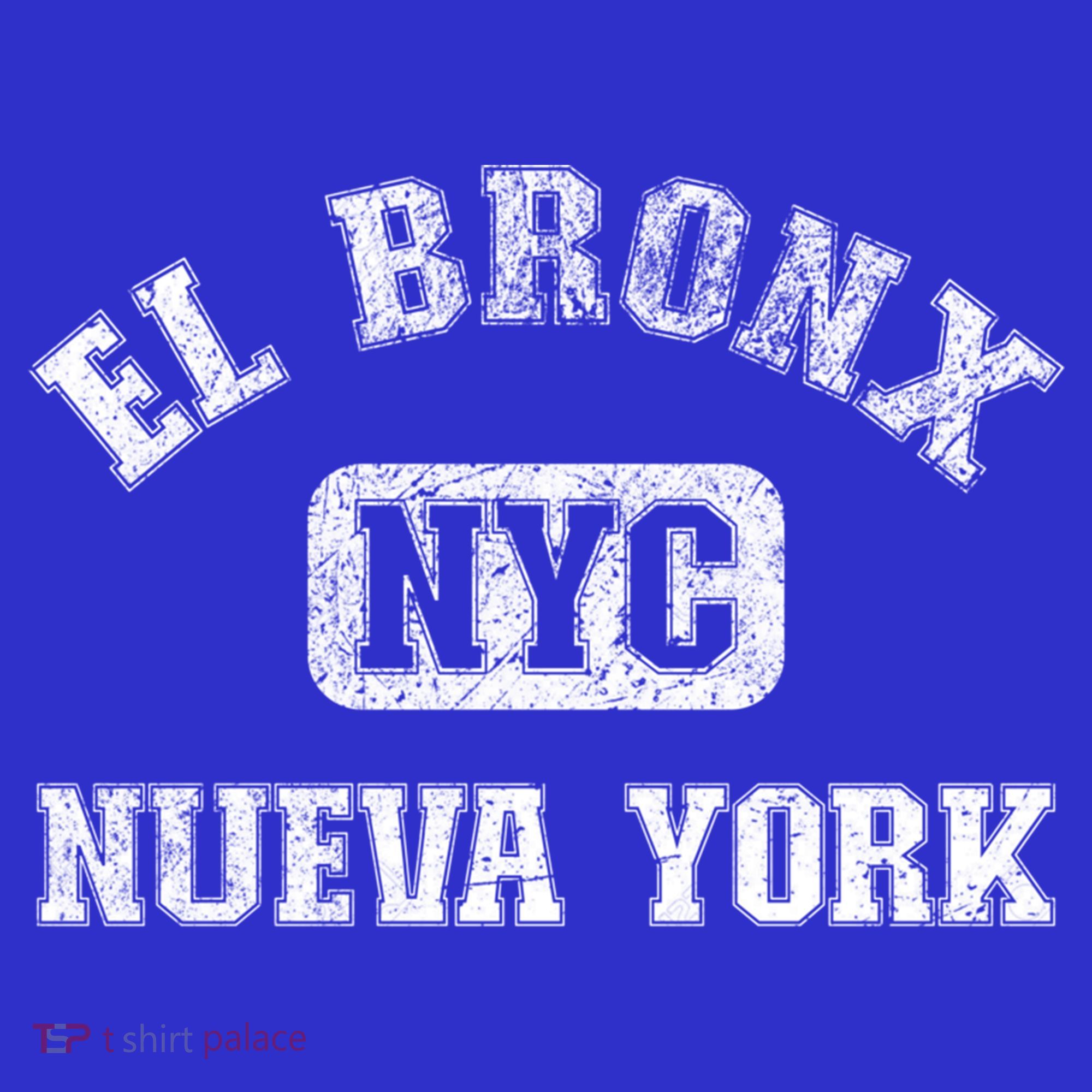 El Bronx Nueva York Nyc Gym Style Distressed Great Gift Kids Sweatshirt