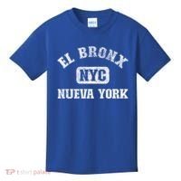 El Bronx Nueva York Nyc Gym Style Distressed Great Gift Kids T-Shirt thumb 0