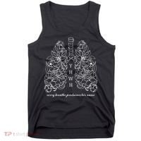 Every Breathe Proclaims His Name Yhwh Floral Lung Tank Top thumb 0