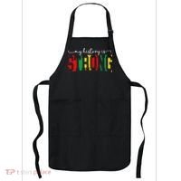 Empowering Black Power My History Is Strong Apron thumb 0