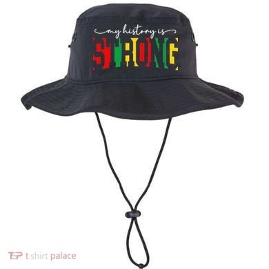 Empowering Black Power My History Is Strong Bucket Hat