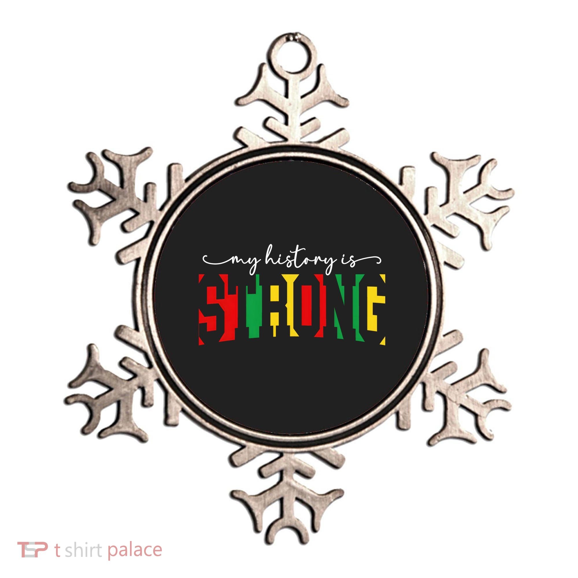 Empowering Black Power My History Is Strong Ornament