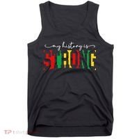 Empowering Black Power My History Is Strong Tank Top thumb 0