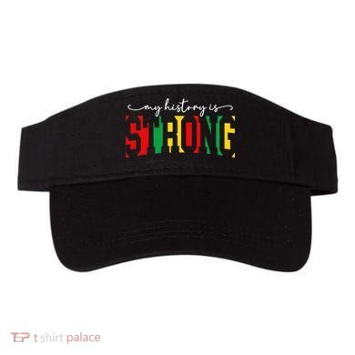Empowering Black Power My History Is Strong Visor