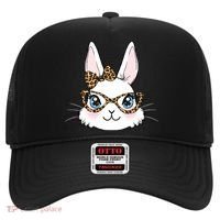 Easter Bunny Rabbit With Leopard Glasses Gift Hat thumb 0