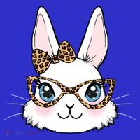 Easter Bunny Rabbit With Leopard Glasses Gift Tote Bag thumb 4