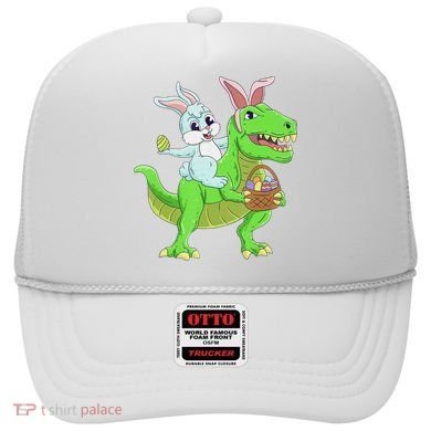 Easter Bunny Riding Dinosaur T Rex Easter Hat