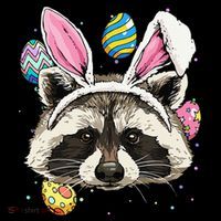 Easter Bunny Raccoon Lover Funny Easter Raccoon Coffee Mug thumb 5