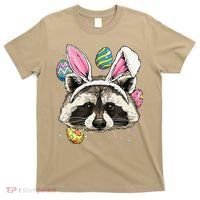 Easter Bunny Raccoon Lover Funny Easter Raccoon T-Shirt thumb 0
