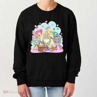 Easter Bunny Spring Gnome Egg Hunt Cute Basket Women's Sweatshirt thumb 0