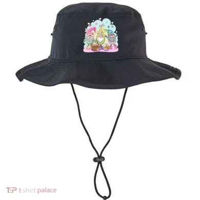Easter Bunny Spring Gnome Egg Hunt Cute Basket Bucket Hat