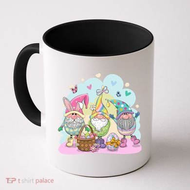 Easter Bunny Spring Gnome Egg Hunt Cute Basket Coffee Mug