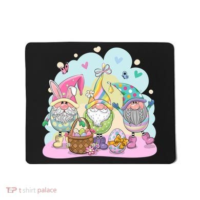 Easter Bunny Spring Gnome Egg Hunt Cute Basket Mousepad