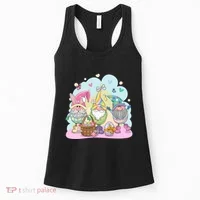 Easter Bunny Spring Gnome Egg Hunt Cute Basket Women's Tank Top thumb 0