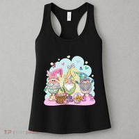 Easter Bunny Spring Gnome Egg Hunt Cute Basket Women's Tank Top thumb 3