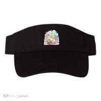 Easter Bunny Spring Gnome Egg Hunt Cute Basket Visor thumb 0
