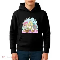 Easter Bunny Spring Gnome Egg Hunt Cute Basket Kids Hoodie thumb 4