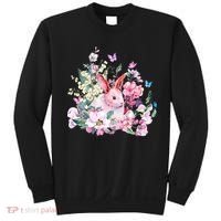 Easter Bunny Spring Flower Sweatshirt thumb 0