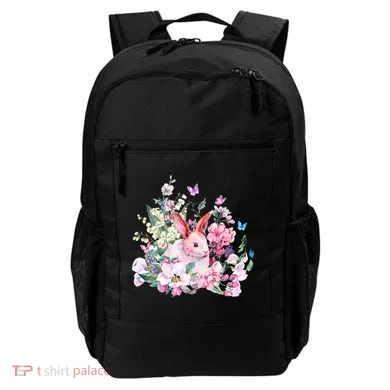 Easter Bunny Spring Flower Backpack