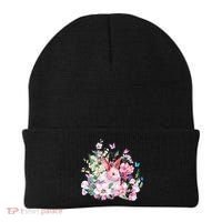 Easter Bunny Spring Flower Beanie thumb 0