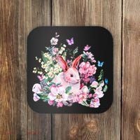 Easter Bunny Spring Flower Coaster thumb 0